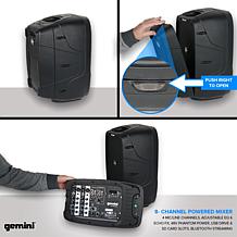 Gemini ES-210MXBLU Portable PA System