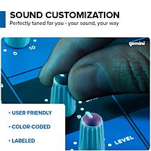Gemini GEM-05USB Compact 5 Channel Bluetooth Mixer