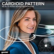 Gemini GMU-HSL100 UHF Wireless Headset Microphone System