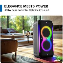 Gemini GRV-2650L Dual 6.5" Professional Speaker with LED Party