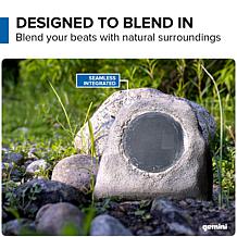 Gemini Sound GHRK-500LTMS Portable Solar Bluetooth Rock Speakers