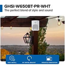 Gemini Sound GHSI-W525BT 6.5" Outdoor Bluetooth Speakers Pair IP44