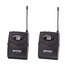 Gemini Sound UHF-6200HL-R2 Dual Wireless UHF Headset/Lavalier System