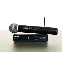 Gemini UHF-01M Single Handheld Wireless Microphone System