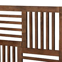 Gemma Walnut Brown Finished Wood Twin Size Platform Bed