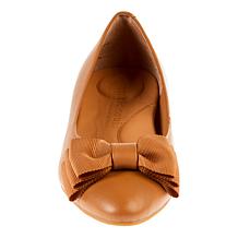 Gentle Souls Atlas Bow Detail Slip-on Flat