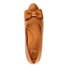 Gentle Souls Atlas Bow Detail Slip-on Flat