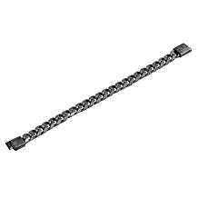 Geoffrey Beene Men's Cuban Curb-Link Magnetic Clasp Bracelet