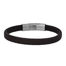 Men's Stainless Steel Classic Link Stretch Bracelet - 9623657 | HSN