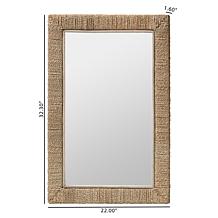 Geralyn Japandi Wall Mirror 22" W x 32.3" H