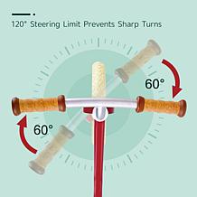 Get Up and Go Learn to Ride Toddler Balance Bike in Red