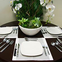 Gibson Palmore Plus 55 Piece Flatware Set