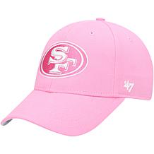 Women's '47 Tan San Francisco 49ers Rosette Clean Up Adjustable Hat