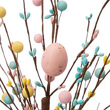 Glitzhome 18" Easter Eggs Table Tree