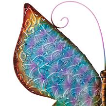 Glitzhome 20" Metal Butterfly Wall Décor