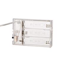 Glitzhome 21" L LED Embroidered Linen Reindeer Christmas Stocking