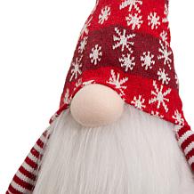 Glitzhome 24" Fabric Christmas Gnome 