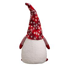 Glitzhome 24" Fabric Christmas Gnome 