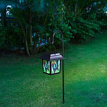 Glitzhome 30" Solar Powered LED Pathway Light Garden Stake
