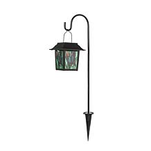 Glitzhome 30" Solar Powered LED Pathway Light Garden Stake