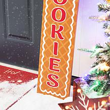 Glitzhome 42" Wood Gingerbread Man Porch Decor