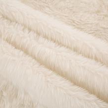 Glitzhome 48in D White Plush Christmas Tree Skirt