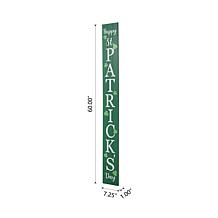 Glitzhome 60in L Wooden St. Patrick's Porch Sign