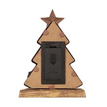 Glitzhome 7.5" Marquee LED Tree Stocking Holder
