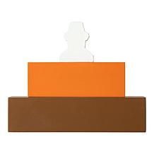 Glitzhome 9.5in. L Thanksgiving Wooden Pilgrim Table Block Sign
