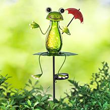 Glitzhome Solar Frog Yardstake