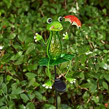 Glitzhome Solar Frog Yardstake
