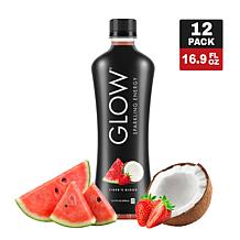 GLOW Beverages 12-pack Tiger's Blood Flavored Sparkling Energy Water