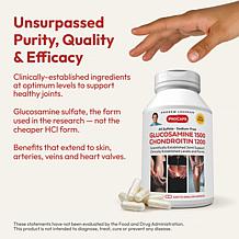 Glucosamine and Chondroitin - 600 Capsules
