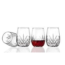 Godinger 15 oz. Dublin Stemless Wine Glassware Set of 4