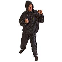 GoFit GF-TTH-L XL 2-Piece Hooded Sweat Suit - L/XL
