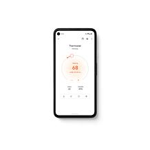 Google Nest Thermostat - Snow