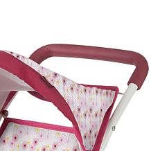 Gotz 3-Wheel Doll Buggy in Happy Flower Design