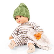 Gotz Muffin Baby - Urban Stripes 13" Doll, Cardigan & Beanie