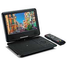 GPX 9" Portable TV/DVD Player with Headphones, Accessories & Voucher