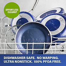 Granitestone Blue 15pc Nonstick Pots & Pans Cookware and Bakeware Set