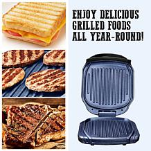 Granitestone Blue Low Fat Folding Grill