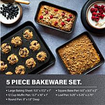 GraniteStone Nonstick Pots and Pans Cookware and Bakeware - 20 Piece