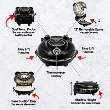 GraniteStone Piezano Pizza Oven with 4 Pizza Peels