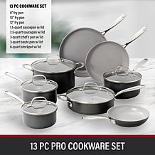 Granitestone Pro Hard Anodized 13pc Nonstick Pots & Pans Cookware Set