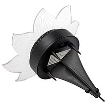 GreanBase Solar Fibre Effect Flower Garden Stakes - Set of 4