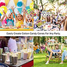Great Northern Cotton Candy Machine and Cart with Pan and 13” Wheels