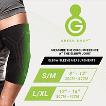 Green Drop Compression Elbow Sleeve L/XL