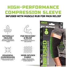 Green Drop Compression Elbow Sleeve S/M
