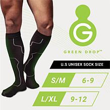 Green Drop Compression Socks L/XL