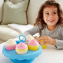 Green Toys Cupcake Set - 100% Recycled Plastic Play Treats